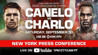 Canelo Alvarez vs. Jermell Charlo New York Press Conference | #CaneloCharlo
