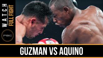 Guzman vs Aquino full fight: October 10 2015