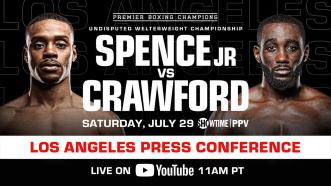 Errol Spence Jr. vs Terence Crawford Los Angeles Press Conference | #SpenceCrawford