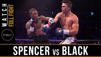 Spencer vs Black - Watch Full Fight | June 23, 2019