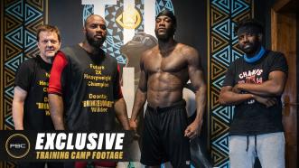 An EXCLUSIVE Glimpse Into the Training Camp of Deontay Wilder