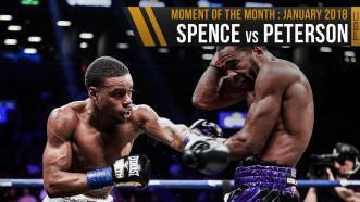 January 2018 Moment of the Month: Spence vs Peterson