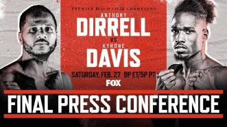 Dirrell vs Davis Final Press Conference