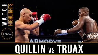 Quillin vs Truax - Watch Fight Highlights | April 13, 2019