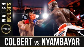 Colbert vs Nyambayar - Watch Fight Highlights | July 3, 2021