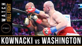 Kownacki vs Washington - Watch Full Fights - January 26, 2019