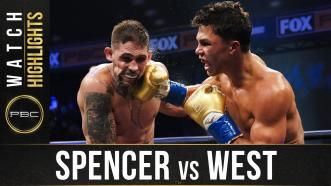 Spencer vs West - Watch Fight Highlights | August 22, 2020