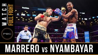 Marrero vs Nyambayar - Watch Video Highlights | January 26, 2019