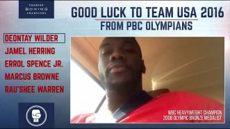 PBC Olympians wish good luck