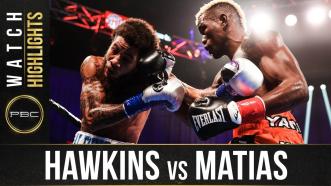 Hawkins vs Matias - Watch Fight Highlights | October 24, 2020