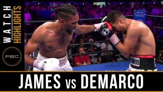 James vs DeMarco - Watch Fight Highlights | July 13, 2019