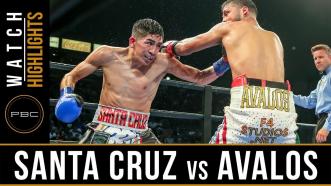 Santa Cruz vs Avalos Highlights: October 14, 2017