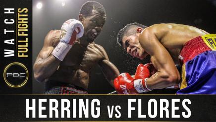 Herring vs Flores full fight: February 9, 2016