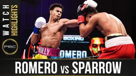 Romero vs Sparrow - Watch Fight Highlights | January 23, 2021