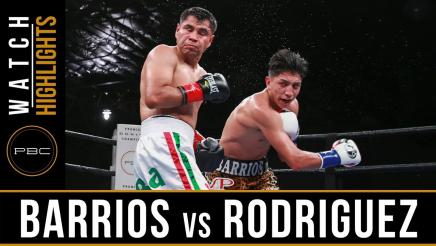 Barrios vs Rodriguez highlights: June 11, 2017