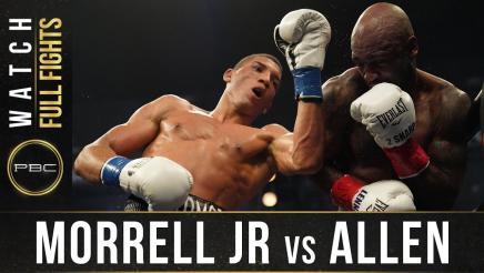 Morrell Jr vs Allen - Watch Full Fight | August 8, 20 20