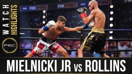 Mielnicki vs Rollins - Watch Fight Highlights | August 8, 2020
