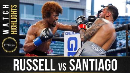 Russell vs Santiago -  Watch Fight Highlights | May 29, 2021