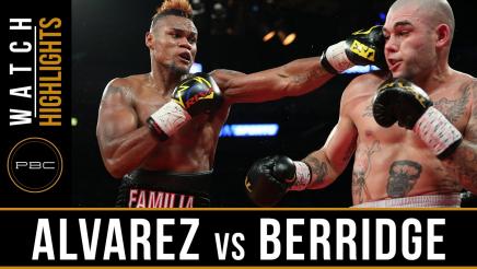 Alvarez vs Berridge highlights: July 29, 2016