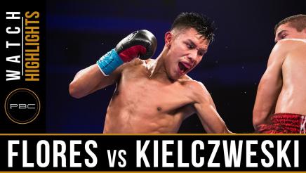 Flores vs Kielczweski highlights: August 12, 2016