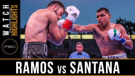 Ramos vs Santana - Watch Video Highlights | March 9, 2019