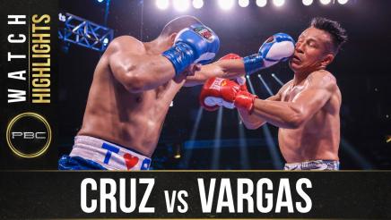 Cruz vs Vargas - Watch Fight Highlights | June 19, 2021