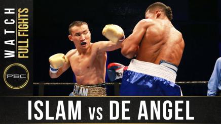 Islam vs De Angel full fight: May 8, 2016