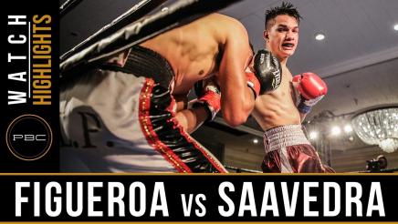 Figueroa vs Saavedra HIGHLIGHTS: May 2, 2017 