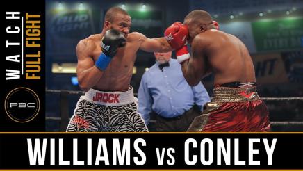 Williams vs Conley Full Fight: June 30, 2017 - PBC on Bounce