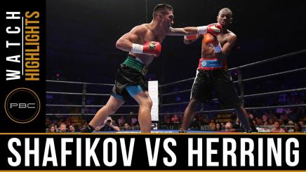 Shafikov vs Herring highlights: July 2, 2016