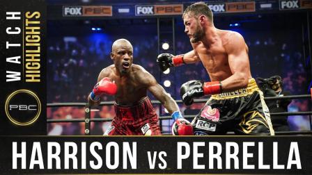 Harrison vs Perrella - Watch Fight Highlights | April 17, 2021