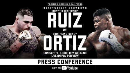 Andy Ruiz vs Luis Ortiz Kickoff Press Conference | #RuizOrtiz