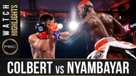 Colbert vs Nyambayar - Watch Fight Highlights | July 3, 2021