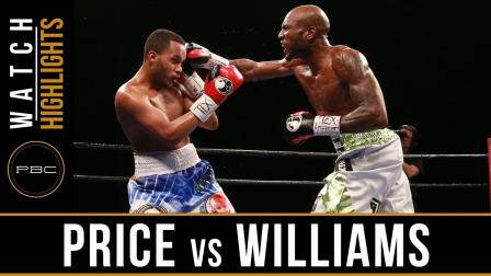 Price vs Williams Highlights: February 21, 2017