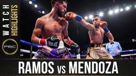 Ramos vs Mendoza - Watch Fight Highlights | September 5, 2021