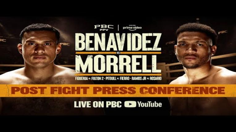 Embedded thumbnail for Benavidez vs. Morrell POST-FIGHT PRESS CONFERENCE | #BenavidezMorrell
