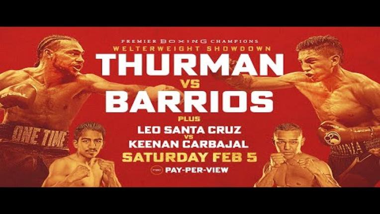 Embedded thumbnail for Keith Thurman vs Mario Barrios PREVIEW: February 5, 2022 | PBC on FOX Sports PPV