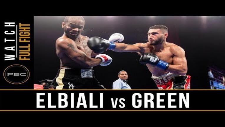 Embedded thumbnail for Elbiali vs Green- Watch Full Fight | January 13, 2019