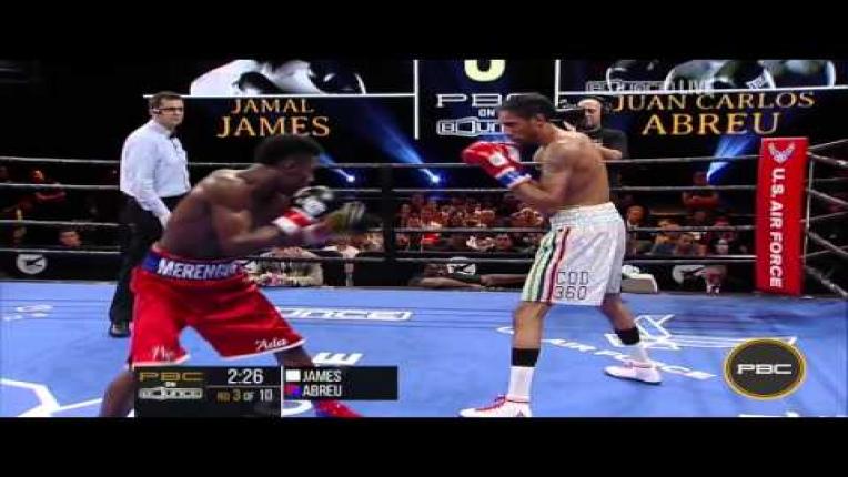 Embedded thumbnail for James vs Abreu full fight: September 18, 2015 
