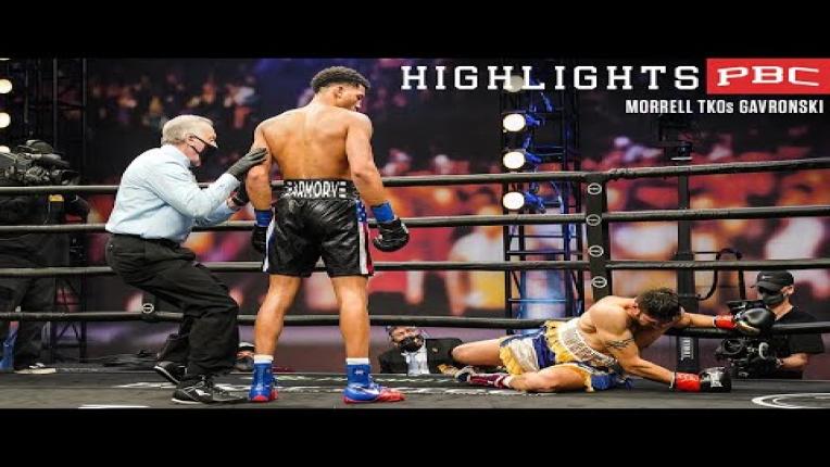 Embedded thumbnail for David Morrell Jr TKO's Mike Gavronski inside 3RDs | Morrell vs Gavronski Highlights