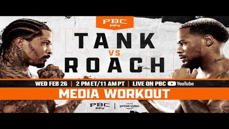 Embedded thumbnail for Tank vs. Roach MEDIA WORKOUT | #TankRoach