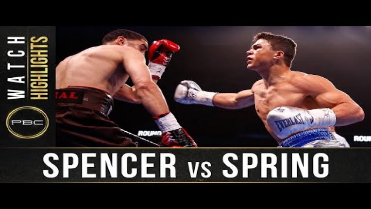 Embedded thumbnail for Spencer vs Spring - Watch Fight Highlights | January 18, 2020