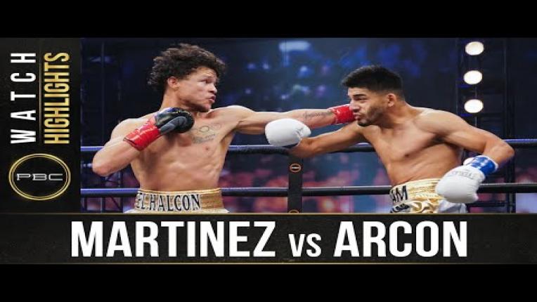 Embedded thumbnail for Martinez vs Arcon - Watch Fight Highlights | August 29, 2020