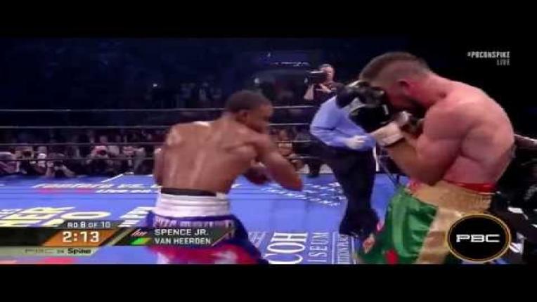 Embedded thumbnail for Spence vs Van Heerden highlights: September 11, 2015 