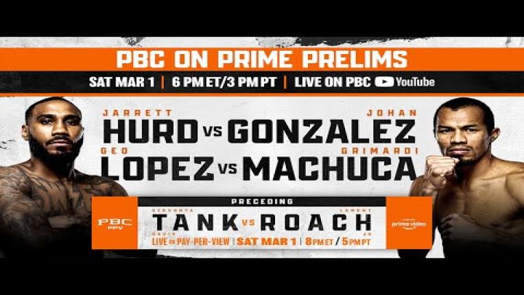 Embedded thumbnail for Tank vs. Roach FIGHT NIGHT PRELIMS | #TankRoach