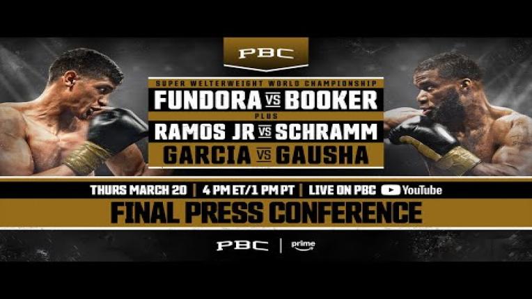 Embedded thumbnail for Fundora vs. Booker FINAL PRESS CONFERENCE | #FundoraBooker