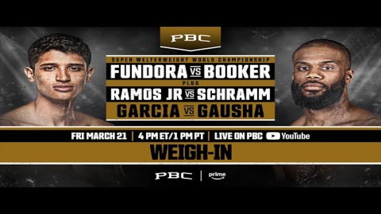 Embedded thumbnail for Fundora vs. Booker WEIGH-IN | #FundoraBooker