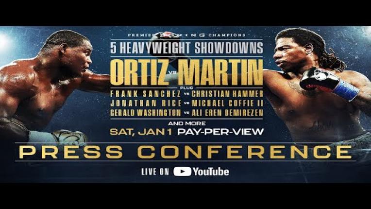 Embedded thumbnail for FINAL PRESS CONFERENCE: Luis Ortiz vs Charles Martin 